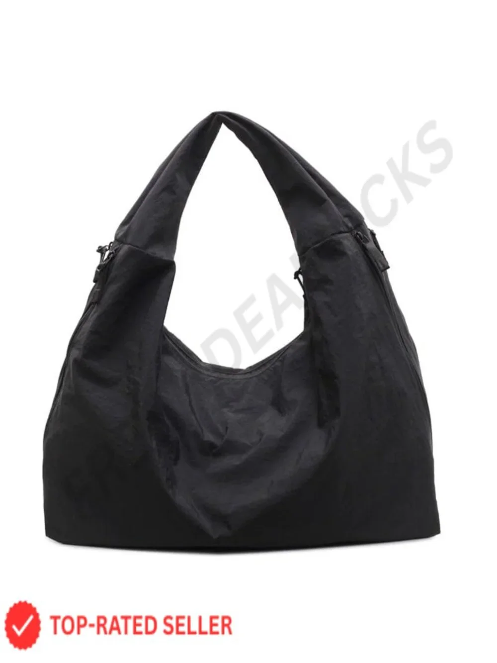 Nylon Slouchy Hobo Tote Bag Women Large Capacity Crossbody Shoulder Handbag